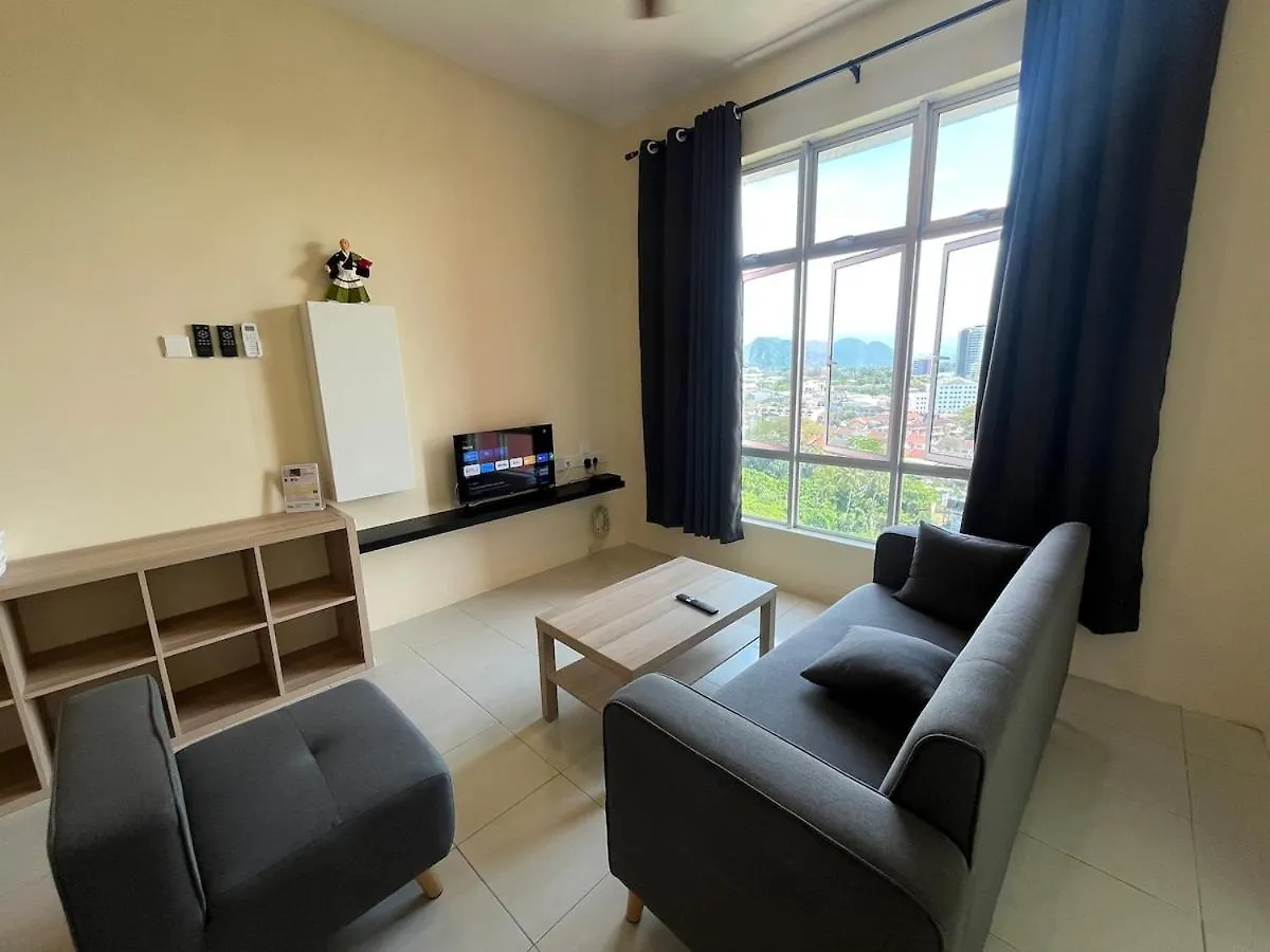 Apartment Ferienwohnung The Anderson Ipoh Aa4 7Pax, Smart Tv & Wi-Fi