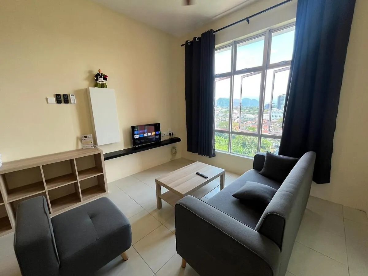 Apartment Ferienwohnung The Anderson Ipoh Aa4 7Pax, Smart Tv & Wi-Fi Ma­lay­sia